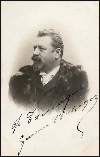 Tamagno, Francesco. (1850-1905) Signed Photograph