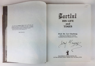 [VIOLIN] [Tartini, Giuseppe. (1692 - 1770)] [Gingold, Joseph. (1909-1995)] Lev Ginsburg Tartini: His Life and Times - FROM THE LIBRARY OF JOSEF GINGOLD