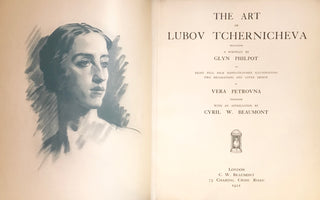 Tchernicheva [Tchernichowa], Lubov. (1890 - 1976) [Philpot, Glyn. (1884-1937)] [Maretskaya, Vera. (1906-1978)] The Art of Lubov Tchernicheva - SIGNED