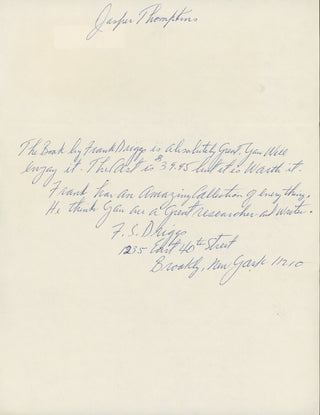 [Teagarden, Jack. (1905–1964)] Crosby, Bing. (1903–1977) & Edwards, Ralph. (1913–2005) Archive of Photographs and Letters from Teagarden biographer