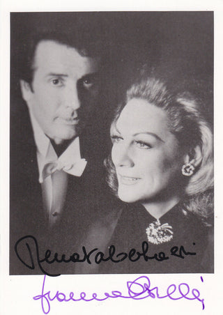 Corelli, Franco. (1921-2003) & Tebaldi, Renata. (1922-2004) Signed Photograph