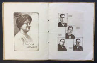 Tetrazzini, Luisa. (1871–1940) 1919 Farewell Concert at the Royal Albert Hall - Original Program