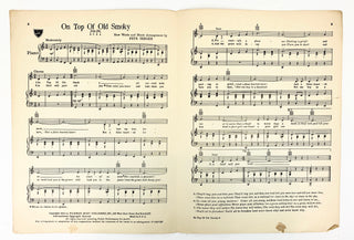 [The Weavers] Collection of Sheet Music, including "The Wreck of the John B."