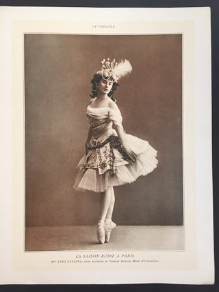 [Ballets Russes] [Nijinsky, Waslaw. (1889–1950)] [Pavlova, Anna. (1881–1931)] [Karsavina, Tamara. (1885–1978)] Le Theatre No. 249. Numero special. 1909.