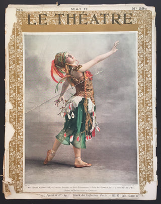 [Ballets Russes] [Karsavina, Tamara. (1885–1978)] Le Theatre No. 298, May 1911