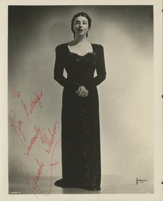 Thebom, Blanche. (1915–2010) Signed Photograph