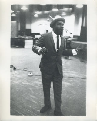 Monk, Thelonious Sphere. (1917–1982) [Quackenbush, Doug] Two Original Photographs