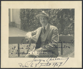 Thibaud, Jacques. (1880–1953) Signed Photograph