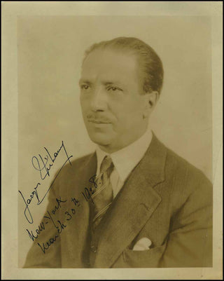 [Violinist] Thibaud, Jacques. (1880-1953) Signed Photograph