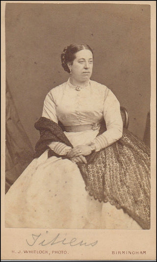 Tietjens, Thérèse. (1831-1877) Original CDV Photograph