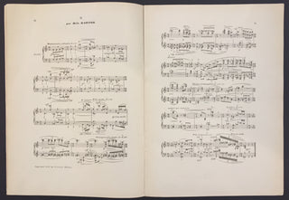 [Debussy, Claude. (1862–1918)] Dufy, Raoul. (1880–1953) & Dukas, Paul. (1865–1935) & Bartók, Béla. (1881–1945) & Ravel, Maurice. (1875–1937) & Falla, Manuel de. (1876–1946) & Stravinsky, Igor. (1882–1971) & Satie, Erik. (1866–1925) Tombeau de Claude Debus