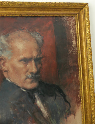 Toscanini, Arturo. (1867–1957) [Rietti, Arturo. (1863-1943)] Signed Color Portrait