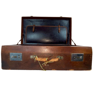 [Toscanini, Arturo. (1867–1957)] Toscanini's Embossed Suitcase and Vanity