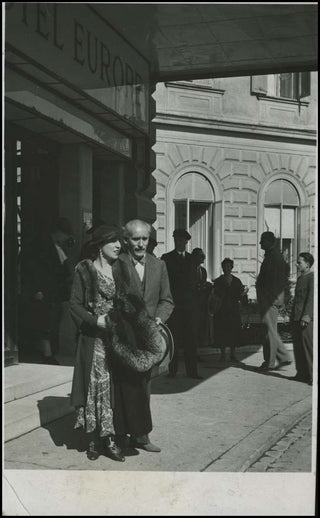 [Toscanini, Arturo. (1867–1957)] Gianini, Dusolina. (1902–1986) Original Photograph