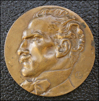 Toscanini, Arturo. (1867–1957) 1952 Portrait Medal