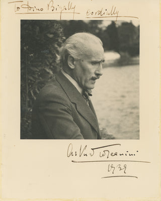 Toscanini, Arturo. (1867–1957) Signed Photograph