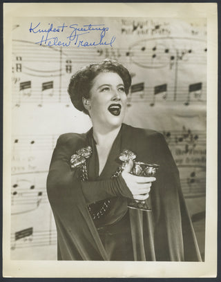 Traubel, Helen. (1899–1972) Signed Photograph as Isolde