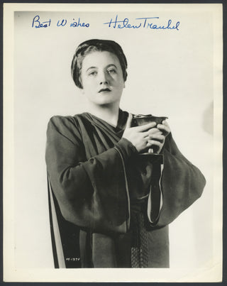 Traubel, Helen. (1899–1972) Signed Photograph as Isolde