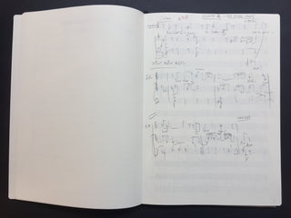 Turnage, Mark-Anthony. (b. 1960) Collection of Autograph Music Sketchbooks