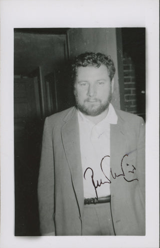 Ustinov, Peter. (1921-2004) Signed Original Photograph