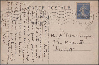 Varèse, Edgard. (1883-1965) Autograph Letter to Albert Febure-Longeray