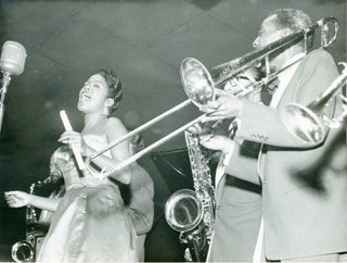 Vaughan, Sarah. (1924–1990) In Concert in Berlin - Original 1954 Photograph