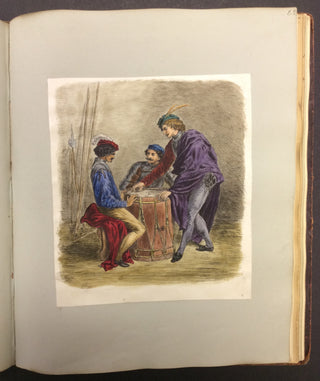 [Victorian Scrapbook] Tatham, Elizabeth. (1849-?) 1867 Commonplace Scrap Album with Drawings, Jokes, and Autographs