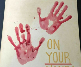 [Vietnam] "[BLOOD] On Your Hands Mr. President" - Vietnam War Protest Poster