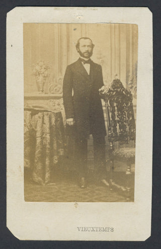 Vieuxtemps, Henri. (1820–1881) Original CDV Photograph