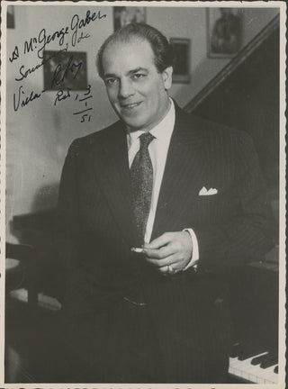 Villa-Lobos, Hector. (1887–1959) Signed Photograph