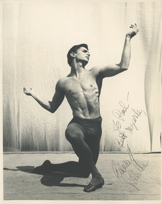 Villella, Edward. (b. 1936) Signed Photograph