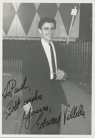 Villella, Edward.  (b. 1936) Signed Photographs