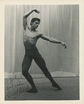 Villella, Edward. (b. 1936) [Lindquist, John. (1910–1985)] Trio of Signed Photographs taken at Jacob's Pillow