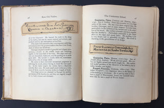 [Violins] Lyon, George W. & Healy, Patrick. J. Lyon & Healy's Catalogue of their Collection of Rare Old Violins, 1896–7 - SIGNED