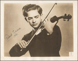 Virovai, Robert. (b. 1921)  Signed Photograph