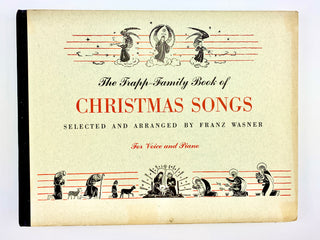 [The Sound of Music] Trapp Family Singers "The Trapp Family Book of Christmas Songs" - SIGNED