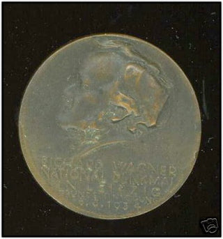 [Wagner, Richard. (1813–1883)] Bronze Portrait Medal