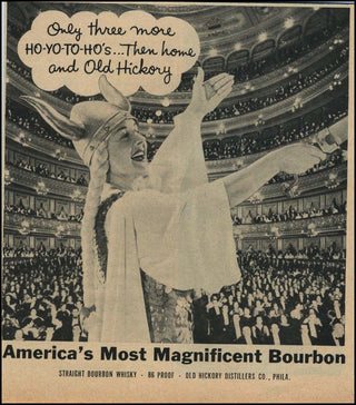 [Wagner, Richard. (1813–1883)] [Old Hickory Bourbon] Brunhilde Bourbon Ad!