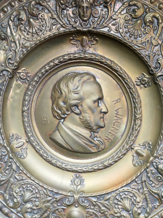 [Wagner, Richard. (1813–1883)] Commemorative Metal Plate