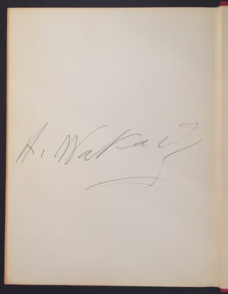 Walkowitz, Abraham. (1878–1965) Three Signed Books