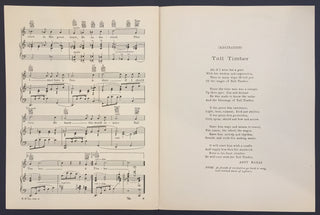 Waller, Thomas "Fats." (1904–1943) & Razaf, Andy. (1895–1973) "Tall Timber" - Original Sheet Music