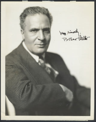 Walter, Bruno. (1876–1962) Signed Photograph