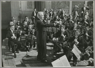 Walter, Bruno. (1876–1962) Original Photograph from 1947 film "Carnegie Hall"