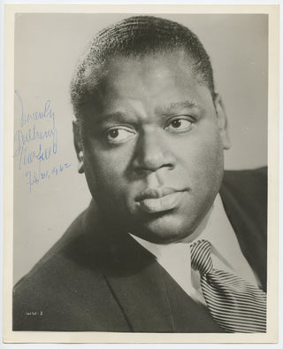 Warfield, William. (1920–2002) Signed Photograph