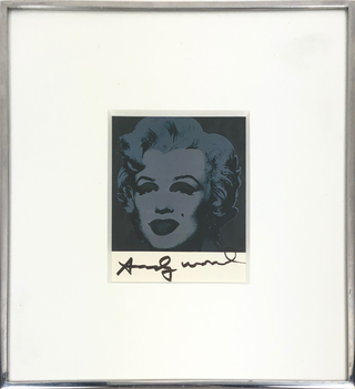 Warhol, Andy. (1928–1987) [Monroe, Marilyn. (1926–1962)] Signed Marilyn Monroe Postcard