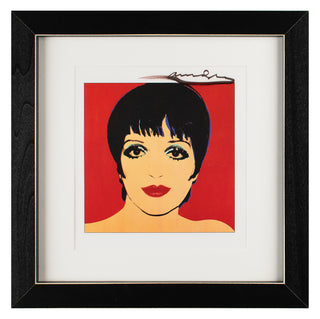 Warhol, Andy. (1928–1987) [Minnelli, Liza. (b. 1946)] "Liza Minnelli" - Signed by the Artist