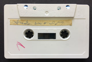 Warhol, Andy. (1928–1987) 1977 Unpublished Interview on "Athletes Series" - SIGNED Original Audio Cassette with 40 MINUTES OF RECORDED INTERVIEW