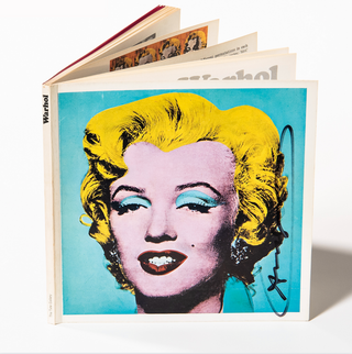 Warhol, Andy. (1928–1987) Signed Marilyn Monroe Cover Tate Gallery Exhibition Booklet