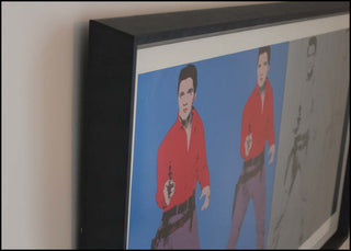 [Literature & Art] [Presley, Elvis. (1935–1977)] Warhol, Andy. (1928–1987) Elvis I and II - SIGNED