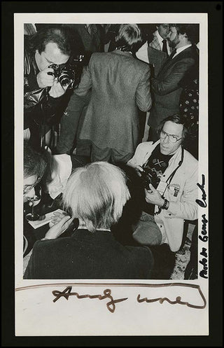 [Literature & Art] Warhol, Andy. (1928–1987) Signed Photograph